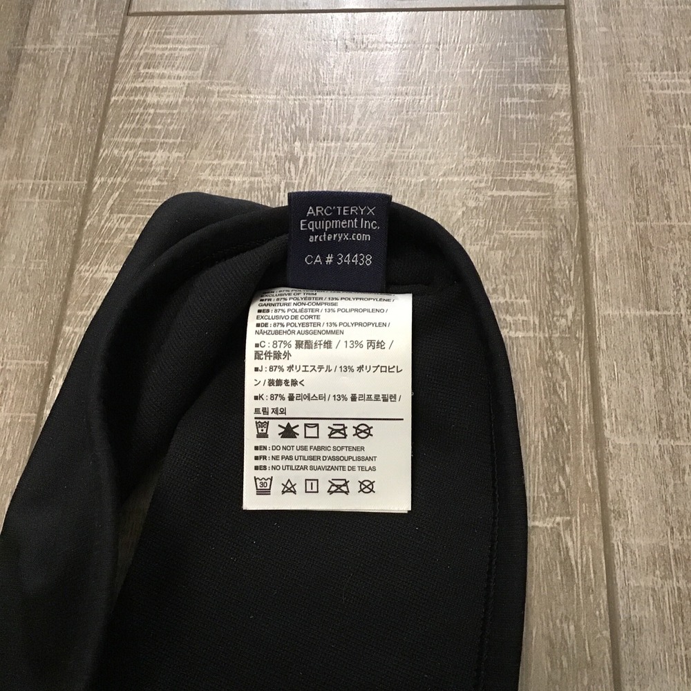 ARC'TERYX TOLERAN HEADBAND BLACK #34438‎ - Picture 5 of 5